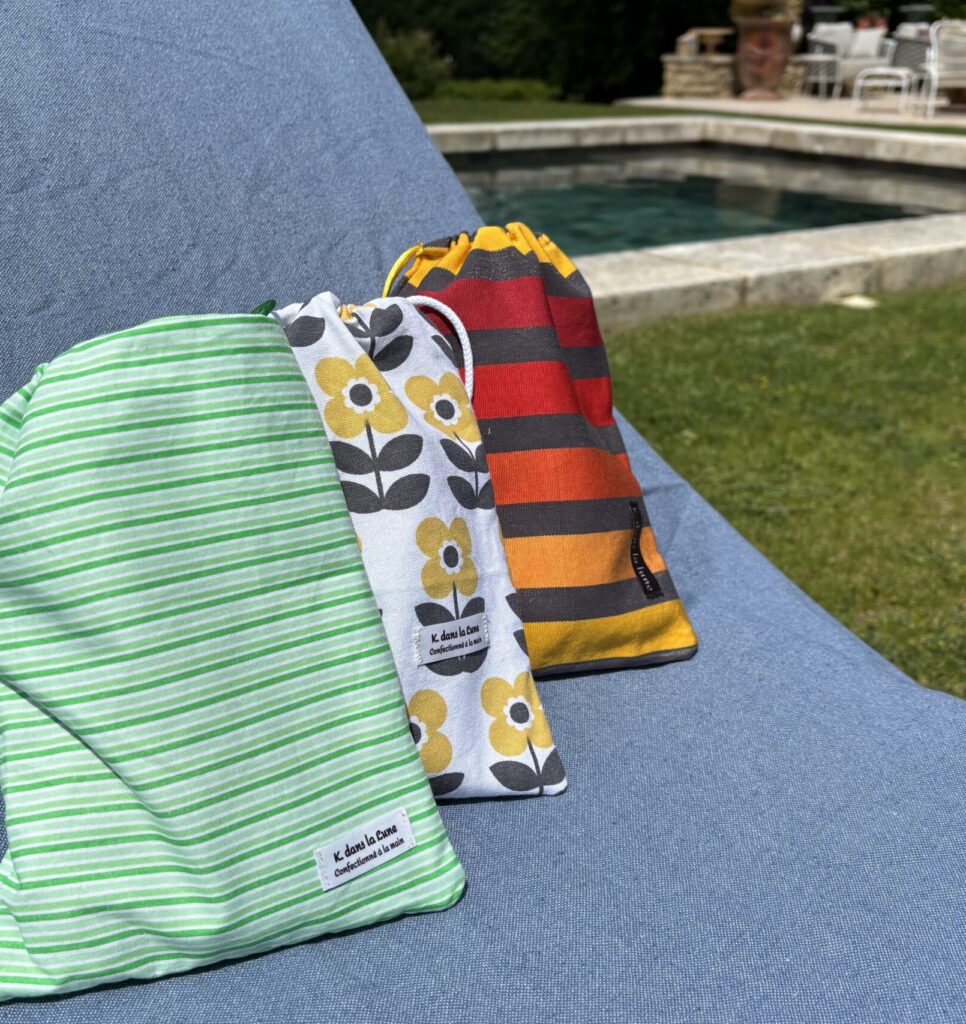 Pochons imperméables pour maillots de bain